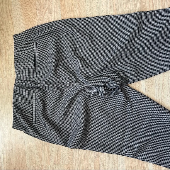 Grey Checkered Slacks - Picture 3 of 3